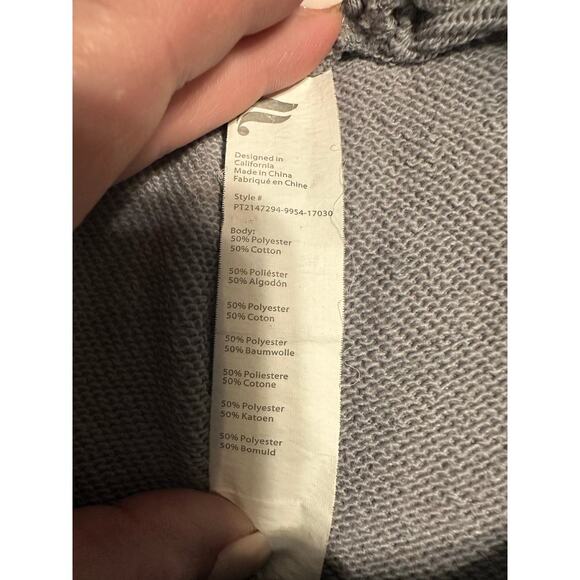 Fabletics Jogger Sweatpants Women's Size Small Gray Athleisure Drawstring Casual - Picture 4 of 7